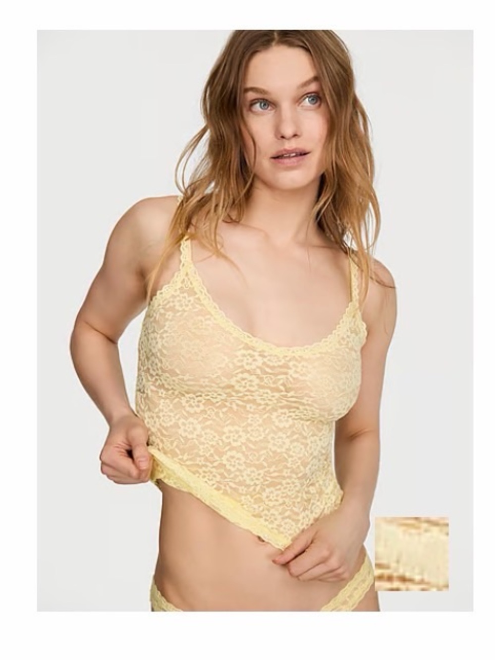 Victoria's Secret Lacie Cami - Lemonade Yellow